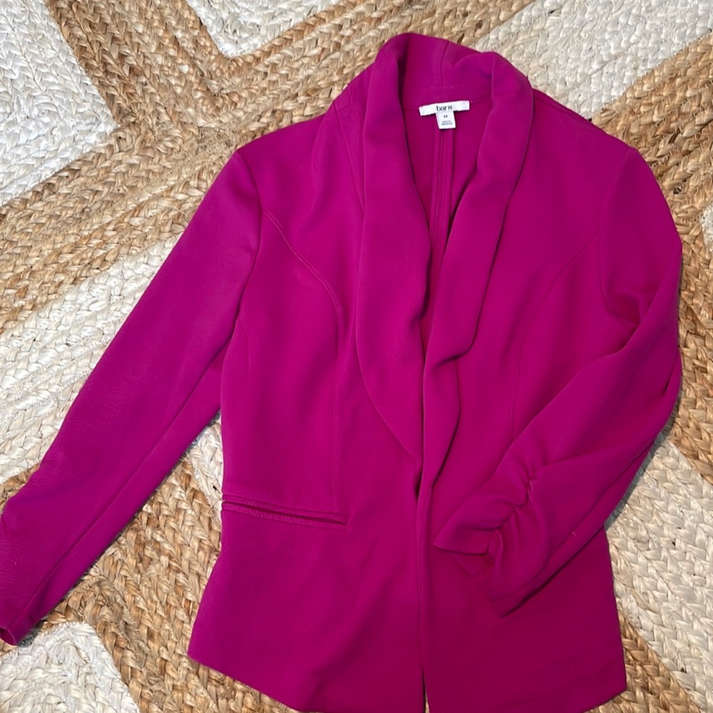 Bar III Fushia Blazer XS
